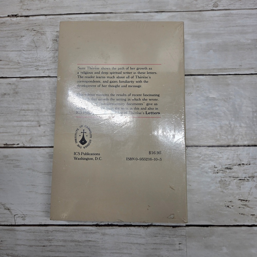 Letters of St. Therese of Lisieux Vol II Book New Sealed ICS Publications - Picture 3 of 4